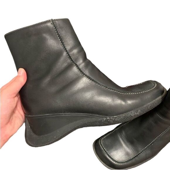 3 for $30! Black bakers boots. Leather size 7.5‎ - Picture 7 of 10